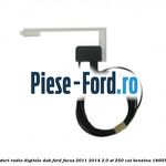 Antena audio, 550 mm cu gaura filet Ford Focus 2011-2014 2.0 ST 250 cai benzina
