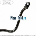 Arc lamelar punte spate 1 foaie serie 270 - 290 Ford Tourneo Custom 2014-2018 2.2 TDCi 100 cai diesel