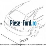 Benzi de protectie bara fata Ford Focus 1998-2004 1.4 16V 75 cai benzina