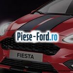 Benzi decorative capota negru lucios Ford Fiesta 2017-2023 1.5 TDCi 120 cai #5D3D91E11A