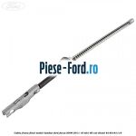 Cablu frana final model tambur Ford Focus 2008-2011 1.6 TDCi 90 cai #1D0B763689
