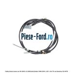 Cablu frana mana an 06/2003-12/2006 Ford Fiesta 1996-2001 1.25 i 16V 75 cai #29DCDCAC8E Cablu frana mana an 06/2003-12/2006 Ford Fiesta 1996-2001 1.25 i 16V 75 cai #29DCDCAC8E
