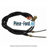 Cablu frana mana Ford Escort 1990-1995 1.6 90 cai #5CA171DFA0