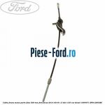 Cablu frana mana parte fata 306 mm Ford Focus 2014-2018 1.5 TDCi 120 cai diesel