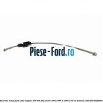 Cablu frana mana parte fata lungime 278 mm Ford Escort 1990-1995 RS 2000 150 cai #FBF926C561