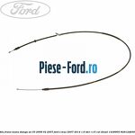 Cablu frana mana stanga Ford S-Max 2007-2014 1.6 TDCi 115 cai diesel