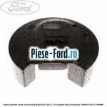 Capac centru janta aliaj 55 mm negru mat Ford Fiesta 2013-2017 1.0 EcoBoost 100 cai benzina