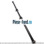 Cardan cutie 6 trepte manuala model lung Ford Transit 2014-2018 2.2 TDCi RWD 135 cai #7582F42378