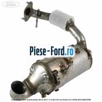 Catalizator cu filtru particule Ford Fiesta 2013-2017 1.5 TDCi 95 cai diesel
