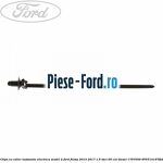 Clips cu clema instalatie electrica model 3 Ford Fiesta 2013-2017 1.5 TDCi 95 cai diesel