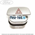 Comutator avarie culoare argintiu Ford Focus 2008-2011 1.4 80 cai #99A6A134FB
