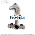 Conducta retur filtru combustibil sub carcasa Ford Fiesta 2008-2012 1.6 TDCi 95 cai diesel