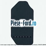 Covoras pasager velur negru Ranger Ford Ranger 2016-2020 2.2 TDCi 4x4 131 cai #D2B18A53E2