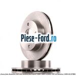 Disc de frana fata diametru 240 mm ventilat Ford Escort 1990-1995 RS 2000 150 cai #C9F0D6FE81