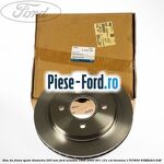 Disc de frana spate diametru 253 mm Ford Mondeo 1996-2000 2.0 i 131 cai #31297DF5E0