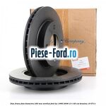 Disc frana fata diametru 240 mm ventilat Ford Ka 1996-2008 1.3 i 49 cai #549F6778B6