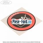 Emblema atentie airbag Ford Fiesta 2005-2008 1.6 16V 100 cai #9203C010D8