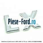 Emblema LX Ford Escort 1990-1995 1.4 75 cai #CF50AEE490