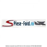 Emblema GHIA X spate Ford S-Max 2007-2014 2.3 160 cai benzina