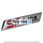 Emblema spate Ford 115 mm Ford Fiesta 2013-2017 1.6 ST 200 200 cai benzina
