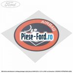 Eticheta atentie electroventilator Ford Focus 2008-2011 2.5 RS 305 cai benzina