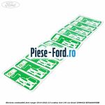Eticheta Combustibil Ford Ranger 2019-2022 2.0 EcoBlue 4x4 130 cai #870503760C