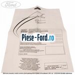 Eticheta dovada revizie service Ford Galaxy 2015-2023 1.5 EcoBoost 165 cai #38810C088B