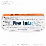 Eticheta dovada revizie service Ford Fiesta 2005-2008 1.3 60 cai benzina