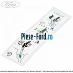 Eticheta dovada revizie service Ford Mondeo 2008-2014 2.0 EcoBoost 240 cai benzina