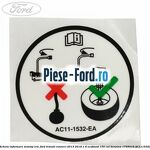Eticheta informare montaj caroserie BEMM Ford Transit Connect 2013-2018 1.6 EcoBoost 150 cai benzina