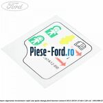 Eticheta informare siguranta incuietoare copil usa spate stanga Ford Tourneo Connect 2013-2018 1.5 TDCi 120 cai #AA7CC9A594