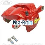Etrier fata stanga culoare rosu Ford Mondeo 2014-2018 2.0 TDCi 180 cai #430E547AA8