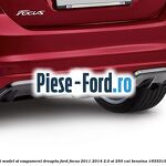Extensie bara spate combi, model ST esapament centru fara gaura senzor parcare Ford Focus 2011-2014 2.0 ST 250 cai benzina