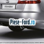 Extensie bara spate RS 4 usi model nou Ford Mondeo 2008-2014 2.0 EcoBoost 203 cai benzina
