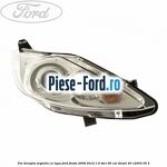 Extensie bara spate gri centru Ford Fiesta 2008-2012 1.6 TDCi 95 cai diesel