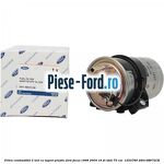 Filtru combustibil 2 tevi cu suport plastic Ford Focus 1998-2004 1.8 DI/TDDi 75 cai #32C087776D