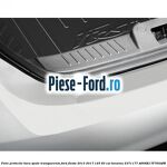 Folie protectie bara spate transparenta Ford Fiesta 2013-2017 1.25 60 cai #507BE8A26D