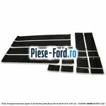 Folie transparenta bara spate 4 usi berlina Ford Focus 2014-2018 1.6 Ti 105 cai #DA77385C76
