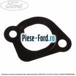 Garnitura, carcasa termostat pe bloc motor Ford Fiesta 1996-2001 1.8 DI 75 cai #598A1CD2F1