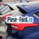 Geam custode spate dreapta, cu ornament cromat, Privacy Glass, combi Ford Focus 2014-2018 1.5 TDCi 120 cai diesel