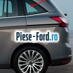 Geam custode spate dreapta Privacy Glass Ford Grand C-Max 2011-2015 1.6 TDCi 115 cai diesel