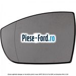 Geam oglinda dreapta incalzit Ford S-Max 2007-2014 2.5 ST 220 cai benzina