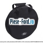 Folie adeziva stalpi usa (5Usi), cromat Ford Fiesta 2005-2008 1.3 60 cai benzina