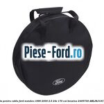 Folie protectie bara spate (Combi), plastic negru Ford Mondeo 1996-2000 2.5 24V 170 cai benzina