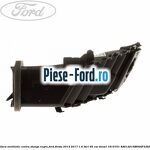 Gura ventilatie centru dreapta, negru Ford Fiesta 2013-2017 1.6 TDCi 95 cai diesel