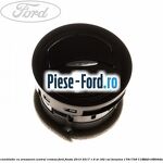 Gura ventilatie centru stanga, negru Ford Fiesta 2013-2017 1.6 ST 182 cai benzina