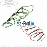 Halogen headlight connector repair set Ford Focus 1998-2004 1.6 16V 100 HP #6985B88049