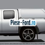 Hard top, fara geamuri laterale cabina dubla Ford Ranger 2002-2006 2.5 D 78 cai #FFB313847D