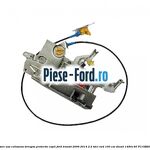 Incuietoare usa culisanta dreapta manuala Ford Transit 2006-2014 2.2 TDCi RWD 100 cai diesel