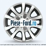 Janta aliaj 15 inch, 5 spite duble, design Y antracit Ford Focus 1998-2004 1.8 DI/TDDi 75 cai #AE47C84A1B